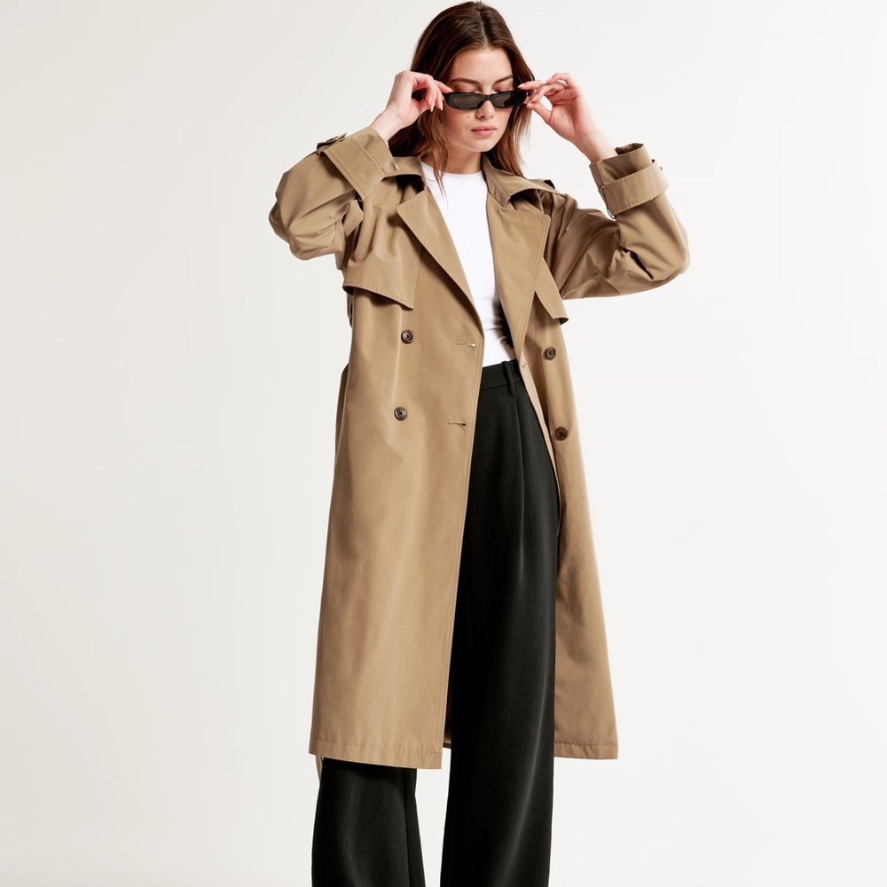 NWOT // Abercrombie - Oversized Trench Coat